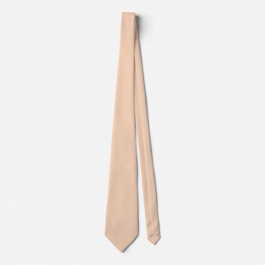 Herbst Winter Color Tender Peach Krawatte (Vorderseite)
