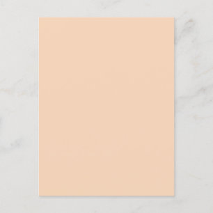 Herbst Winter Color Tender Peach Postkarte