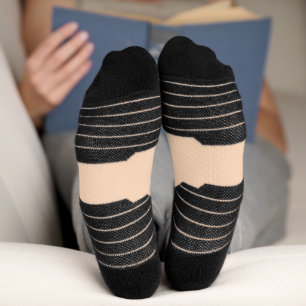 Herbst Winter Color Tender Peach Socken