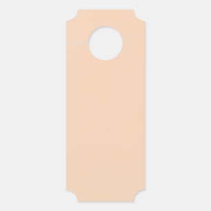 Herbst Winter Color Tender Peach Türanhänger