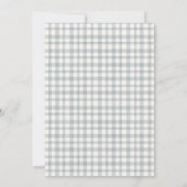 Herbst Winter hässlich Sweater jedes Alters Geburt Dankeskarte (Rückseite)