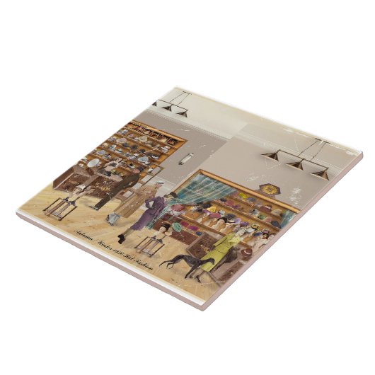 Herbst - Winter Mode, 1934 Fliese (Seite)