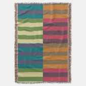 Herbst Winter Pantone Palette Decke (Vorderseite Vertikal)
