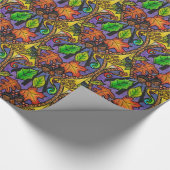 Herbst-/Winterelemente Geschenkpapier (Ecke)