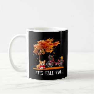 Herbst Y’all Cardigan Dog Autumn Design Funny G Kaffeetasse
