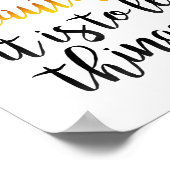 Herbst zeigt uns poster (Ecke)