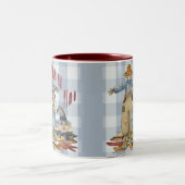 Herbst-Zeit Zweifarbige Tasse (Mittel)