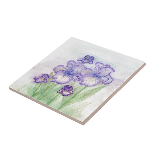 Herbst-Zirkus-und Kunst-Deko-Iris Fliese (Seite)