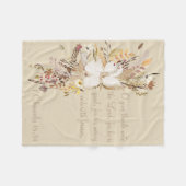 Herbst-Zuhause-SammlungScriptureThrow Fleecedecke (Vorderseite (Horizontal))