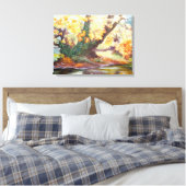 Herbst zum Darent 1999 Leinwanddruck (Insitu (Schlafzimmer))