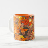 Herbst Zweifarbige Tasse (Vorderseite Links)