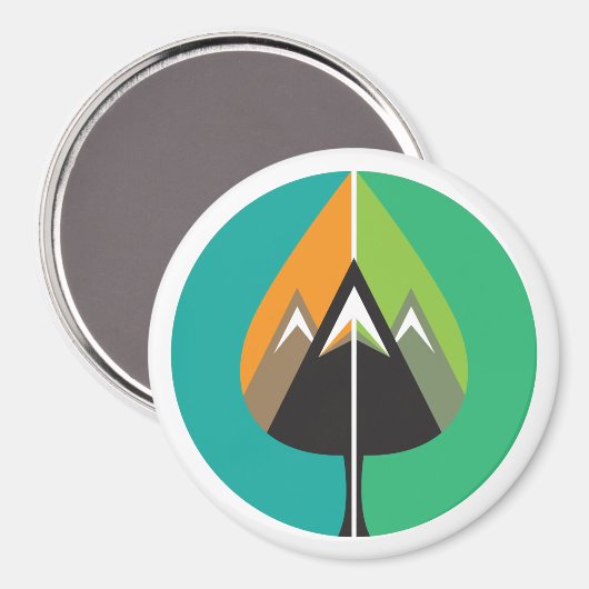 Herbstabenteuer Magnet (Vorderseite/Rückseite)