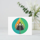 Herbstabenteuer Postkarte (Stehend Vorderseite)