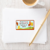 Herbstadresse Adressaufkleber (Insitu)