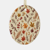 Herbstakrylornament Keramik Ornament (Rechts)