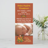 Herbstankündigung Ankündigung (Stehend Vorderseite)