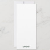 Herbstankündigung Ankündigung (Rückseite)