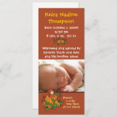 Herbstankündigung Ankündigung (Vorne/Hinten)