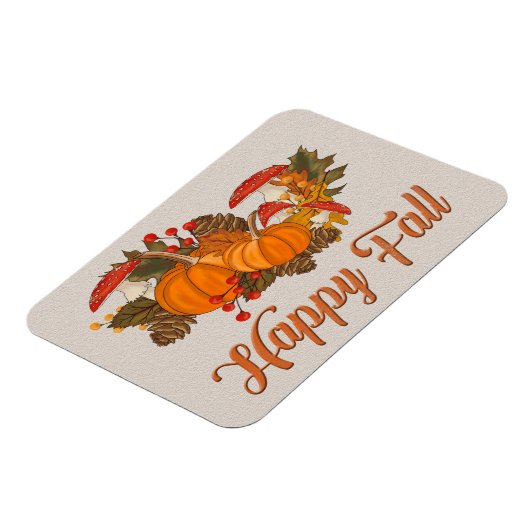Herbstanordnung Happy Fall Magnet (Linke Seite)