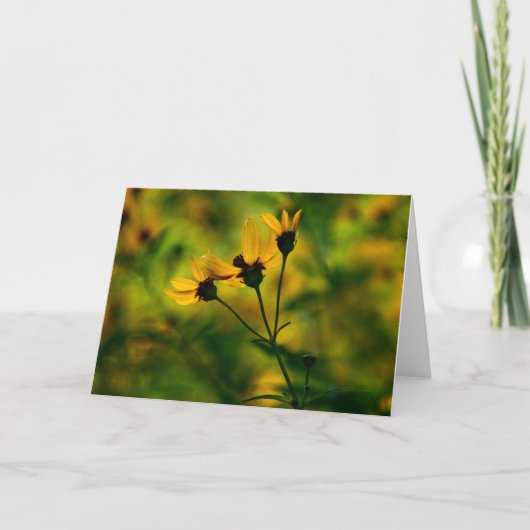 Herbstansatz Karte (Vorderseite)