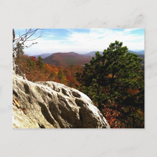 Herbstansicht aus Drachenstand Postkarte (Vorderseite)