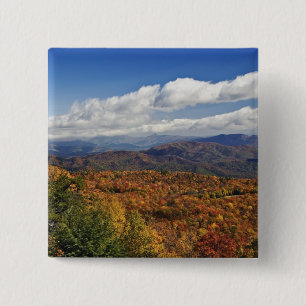 Herbstansicht der südlichen Appalachen Button