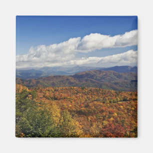 Herbstansicht der südlichen Appalachen Magnet