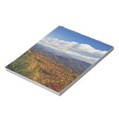 Herbstansicht der südlichen Appalachen Notizblock (Rotiert)