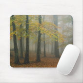 Herbstansicht des Nebelwaldes, Großvater 3 Mousepad (Mit Mouse)