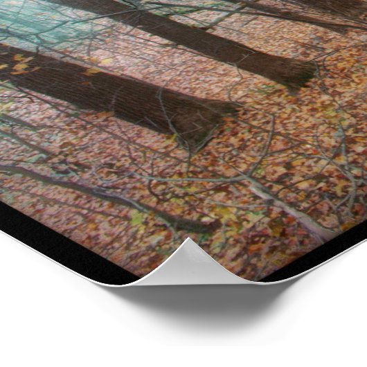 Herbstansicht, Poster (Ecke)