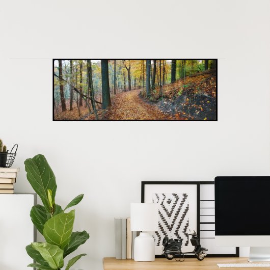 Herbstansicht, Poster (Heimbüro)