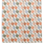 Herbstapfel Duschvorhang (Vorderseite)