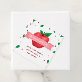 Herbstapfel meiner Babyauge-Dusche Geschenkanhänger