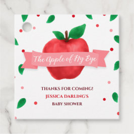 Herbstapfel meiner Babyauge-Dusche Geschenkanhänger