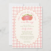 Herbstappel unserer Augen Whimsical Niedlich Moder Einladung (Vorderseite)