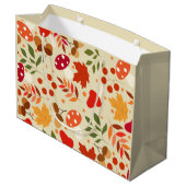 Herbstart Große Geschenktüte (Rückseite Schrägansicht)