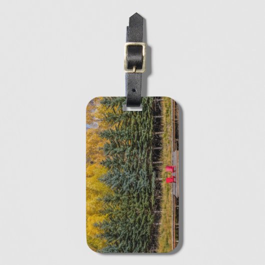 Herbstaspeln Gepäckanhänger (Vorderseite Vertikal)