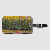 Herbstaspeln Gepäckanhänger (Vorderseite (Horizontal))