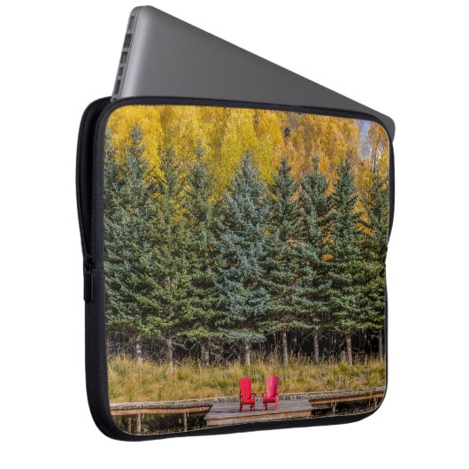 Herbstaspeln Laptopschutzhülle (Vorne Rechts)