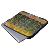 Herbstaspeln Laptopschutzhülle (Vorne Knopf)