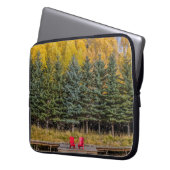 Herbstaspeln Laptopschutzhülle (Vorderseite Links)
