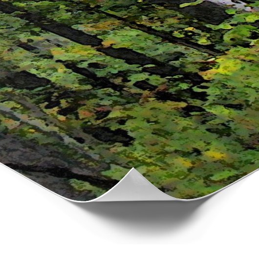 Herbstaspeln Poster (Ecke)