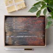 Herbstasphaltierte Wälder und Berge Landschaft Seidenpapier (Geschenk)