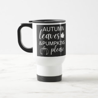 Herbstästhetische Behaglichkeit Herbst T - Shirt Reisebecher