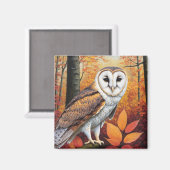 Herbstausaal Kunst Magnet (Vorderseite/Rückseite)