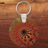 Herbstausbruch des Fraktals Schlüsselanhänger (Vorderseite)