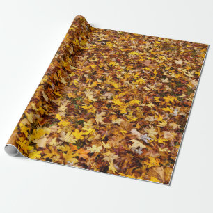 Herbstausgänge Abstrakt Geschenkpapier