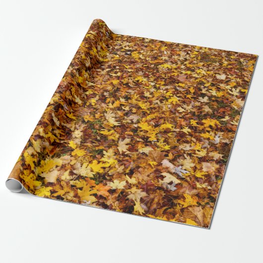 Herbstausgänge Abstrakt Geschenkpapier (Ungerollt)