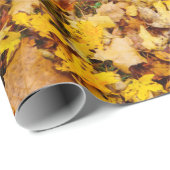 Herbstausgänge Abstrakt Geschenkpapier (Rolleneckpunkt)