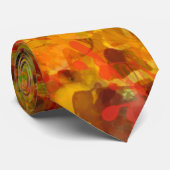Herbstausgänge Abstrakt Krawatte (Gerollt)